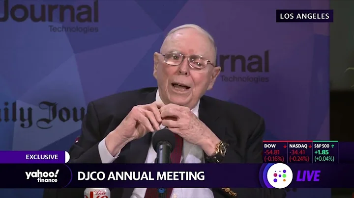 Charlie Munger gives investing advice to a young shareholder (DJCO 2022)