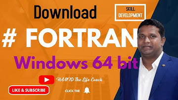 How to Download FORTRAN for Windows 64 bit | Easiest Way of Downloading FORTRAN