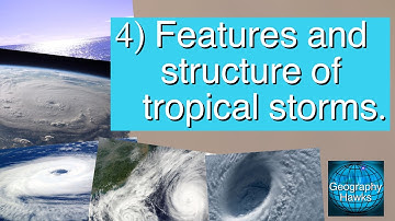 4) Features and structure of tropical storms. Powered by @GeographyHawks