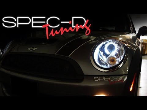 specdtuning-installation-video:-2007-and-up-mini-cooper-projector-headlights