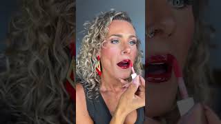 Living for this glossy red lip! #transuk #texaslgbt #divorcedwoman #bikinibodies #glowup