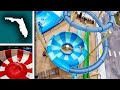 All Bowl Water Slides in Florida! (GoPro POV)