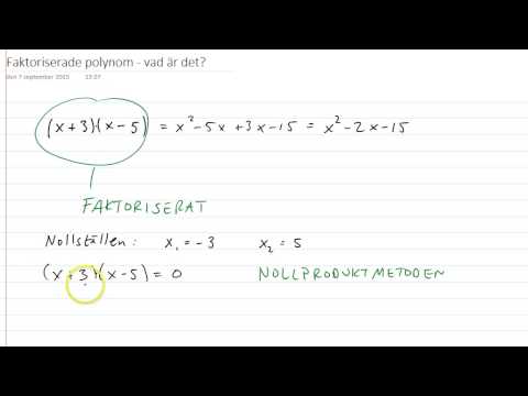 Video: Vad är en factoringmetod?