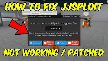 HOW TO FIX JJSPLOIT IN 2023 UPDATED METHOD! PATCHED OR NOT WORKING AFTER ROBLOX UPDATE!
