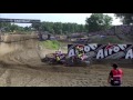 Antonio Cairoli vs Tim Gajser insane battle MXGP of Lombardia-Italy Mantova 2016