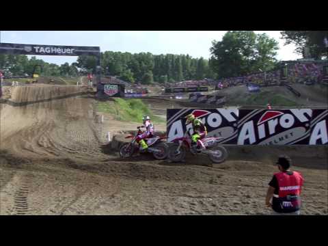 Video: Antonio Cairoli gjenvinner lederskapet for MX1 i Kegums (Litauen). Joel Roelants vinner i MX2