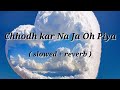 Chhod ke na jaa oh piya (Slowed + Reverb) | lofi songs #slowedsongs Mp3 Song