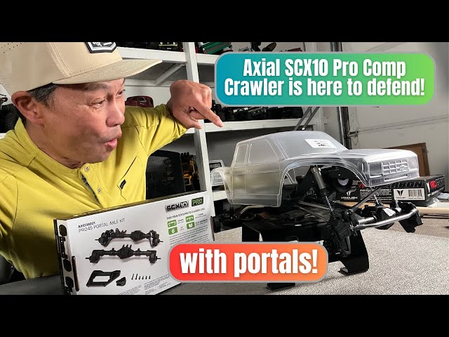 Axial SCX10 Pro Comp Crawler Project build - Low CG Belly Dragger rc crawler from Axial