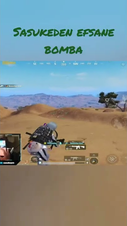 PUBG MOBILE Sasuke-den efsane bi bomba #miramar #pubg #mobile #S2G #team