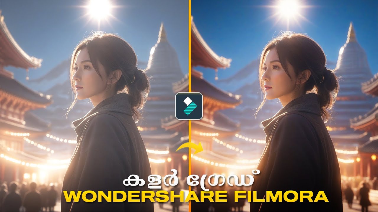 how-to-color-grade-in-filmora-cinematic-luts-youtube