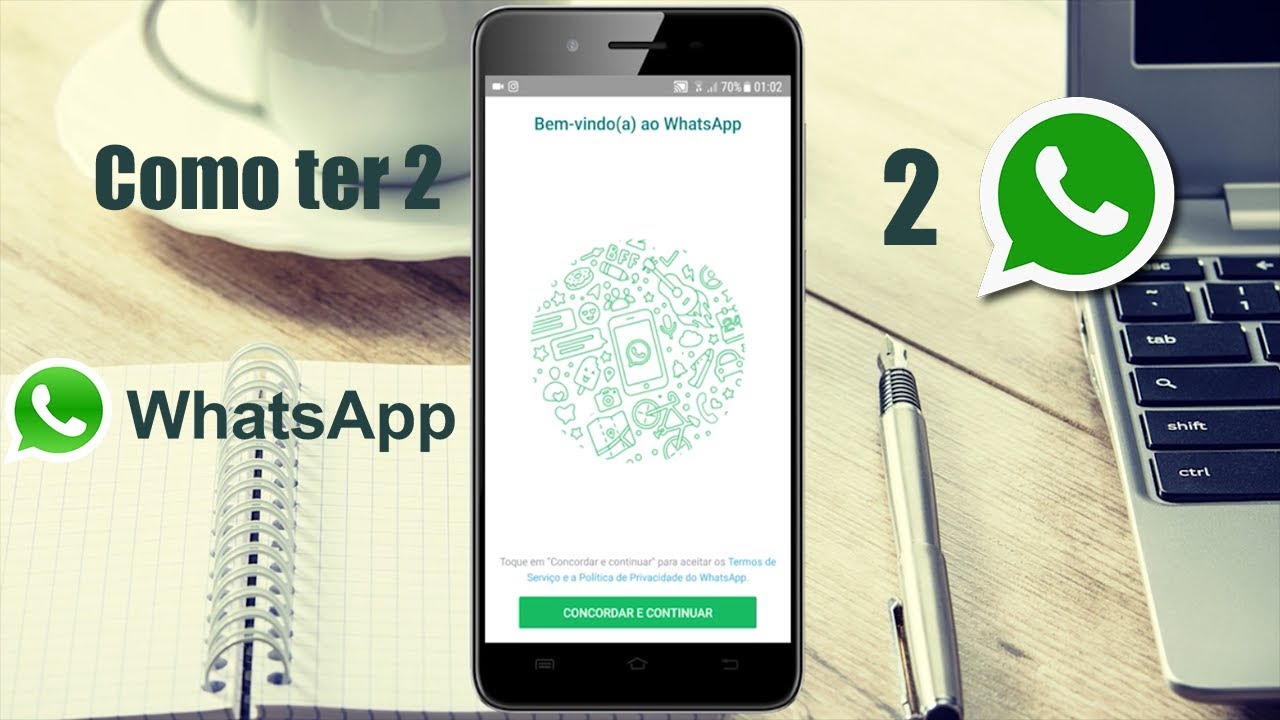 Como Ter 2 WhatsApp No Mesmo Celular 2018 YouTube