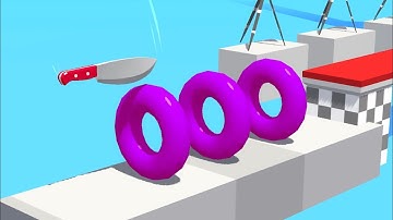 Slice it All! 🔥❤️‍🔥👩‍❤️‍💋‍👩 Very Satisfying And Relaxing ASMR Slicing Game