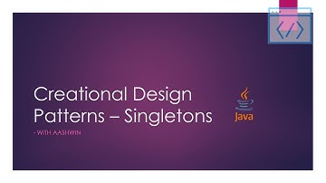 Java Design Patterns Tutorial 2 - Creational - Singleton - Basic
