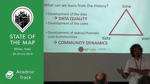 Comprehensive OpenStreetMap History Data Analyses- for and with the OSM community