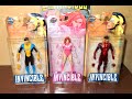 McFarlane Toys INVINCIBLE Mark Grayson & Atom Eve action figure unboxing & review Skybound Exclusive