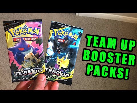 NEW POKEMON CARDS FIRST LOOK!* Opening TEAM UP PACKS with Rare TAG TEAM GX  Ultra Rares! - YouTube