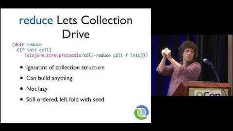 Reducers   A Library and Model for Collection Proc - Rich Hickey