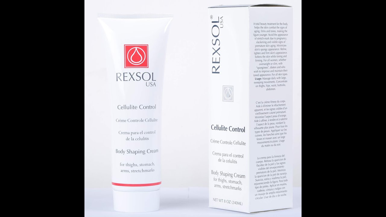 REXSOL CELLULITE CONTROL --BODY SHAPING CREAM