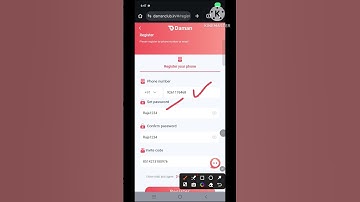 daman app me id kaise banaye / daman game register kaise kare / daman lottery account create