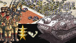 Red Alert 2: [YR]  Fully Promoted BF Boris vs Vehicles