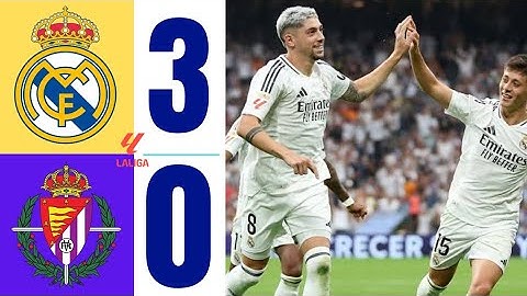 REAL MADRID 3-0 REAL VALLADOLID | LA LIGA | 2024-25 | EXTENDED HIGHLIGHTS | #Real madrid #Laliga