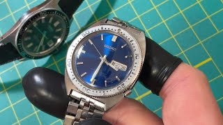 For sale! Seiko 6106-8100 “Blue Kranz”, July '68 - fully serviced
