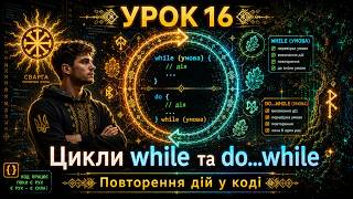 🎯 Урок 16: Цикли while та do...while