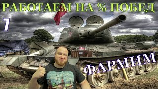 Akella_tactic - РАБОТАЕМ НА % ПОБЕД | ФАРМИМ #7