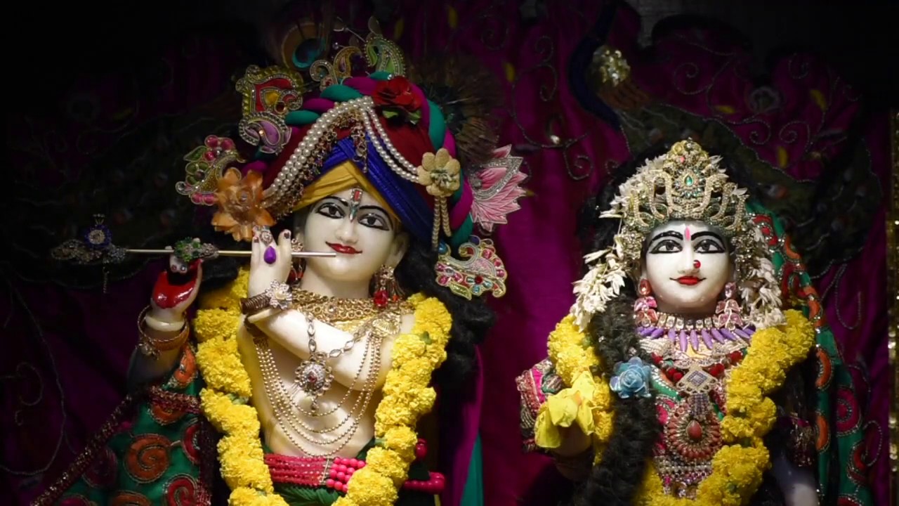 Sandhya Arti May 22 at ISKCON Radha Govinda Temple Mangalore Nanthoor