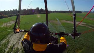 Ultralight Crashes into Power Lines!