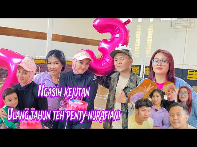 Ngasih Surprise Ulang Tahun Ke Teh Penty Nurafiani ‼️Lumayan Bikin Kaget class=