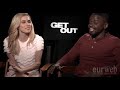 Allison Williams, Daniel Kaluuya Get Out Interview