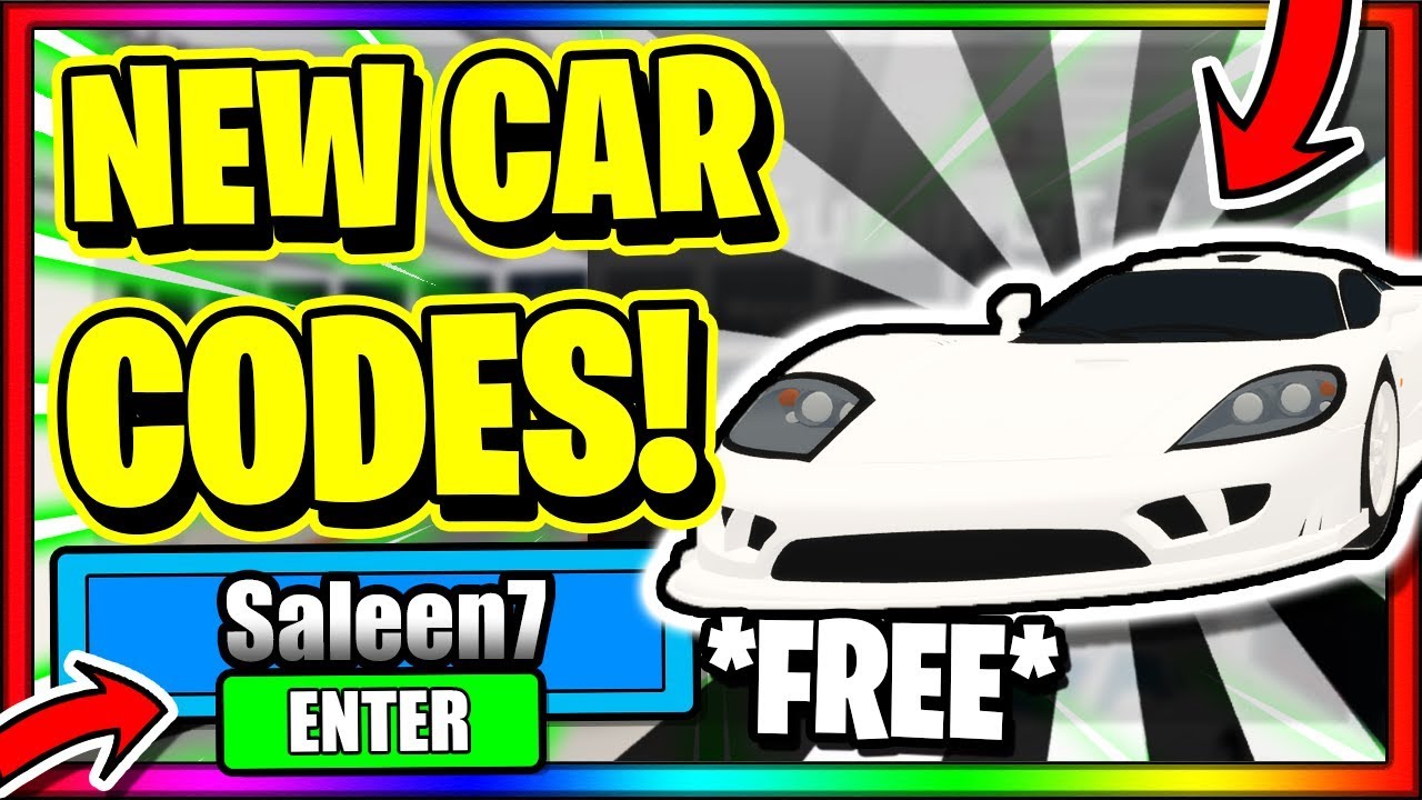 All New Secret Op Working Codes New Car Update Roblox Vehicle - vehicle simulator roblox codes may