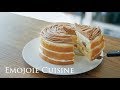 Mont Blanc chestnut cake Recipe |モンブランケーキの作り方 |  Emojoie Cuisine
