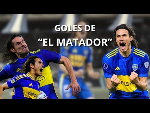 TODOS LOS GOLES DE EDINSON CAVANI EN BOCA JUNIORS