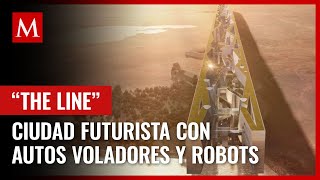 Con autos voladores y robots, Arabia Saudita busca construir una ciudad futurista