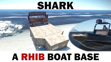 Shark - Simple RHIB Rust Boat Base [OUTDATED] - Evil