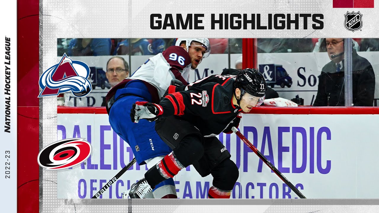 Pavel Francouz makes 46 saves in Avalanche overtime win over Carolina  Hurricanes