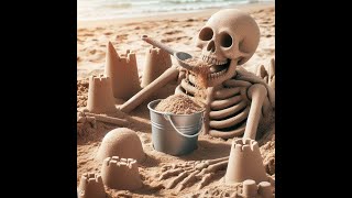 Stuck inside but its the sand skeleton.