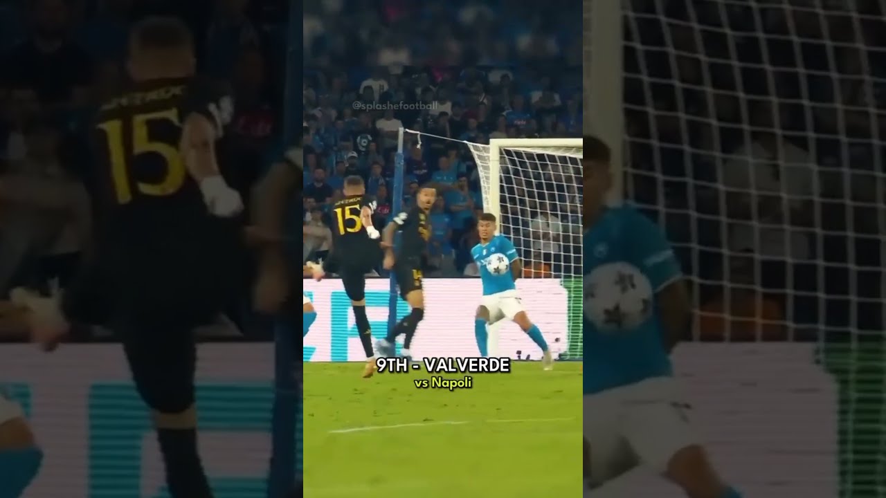 Top10 best goal so far this season 