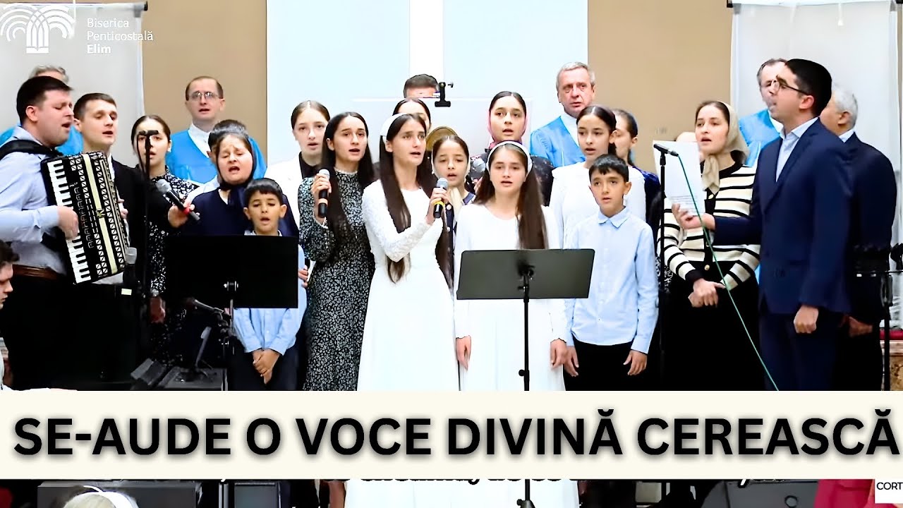 Se-aude o voce divină, cerească - Familia Barbu - Botez Elim Timisoara