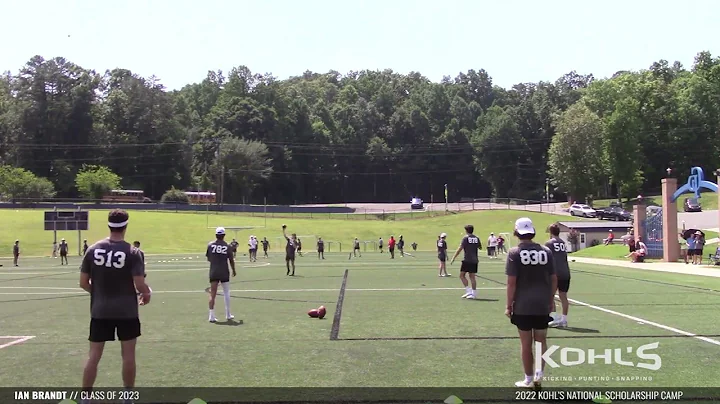 Ian Brandt 2022 National Scholarship Camp Highligh...