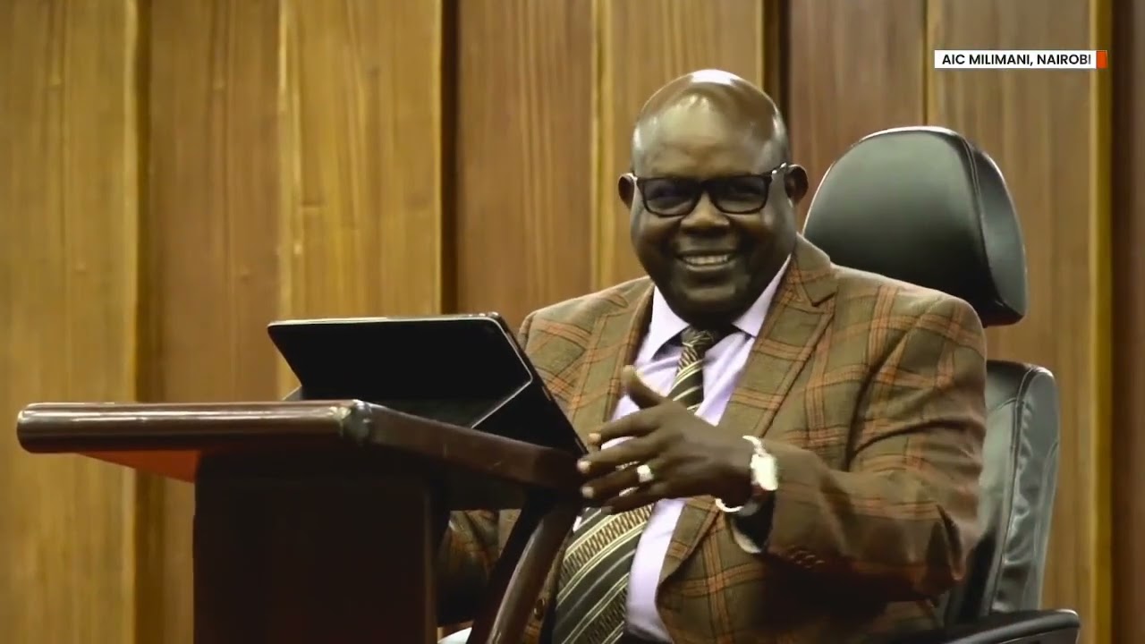 Full Clip: Hon Bishop Kosgei Speaking to the men at AIC Milimani - Men's Conference - March 2025