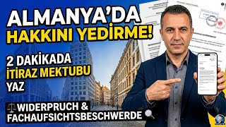 Hakkını Yedirme 🫵💪 Almanya’da İtiraz Ve Şikayet Mektubu Nasıl Yazılır? (Widerspruch)🇹🇷🇩🇪