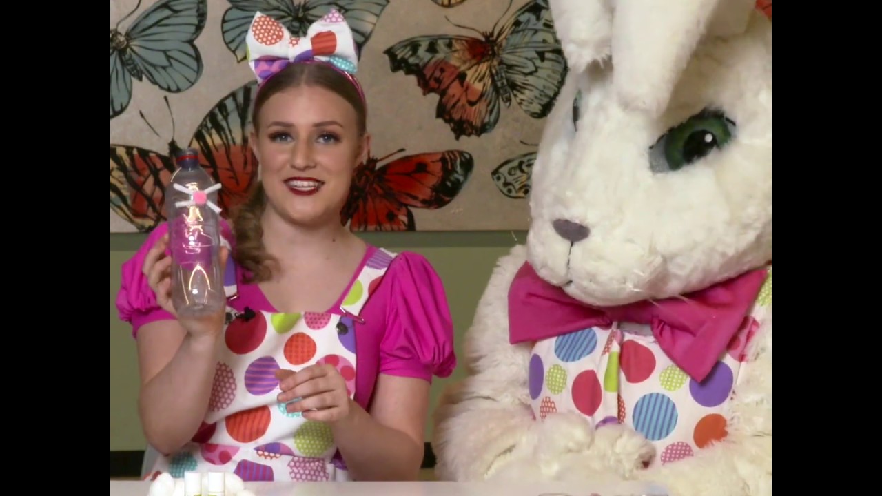 DIY Craft for Kids - Water Bottle Bunny
