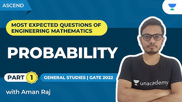 PROBABILITY P::1 | Most Expected Questions of Engineering Mathematics | GATE & ESE | Aman Raj