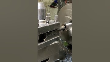 The hard bush boring process in lathe machine #hardwork #machinist #workshop #youtubeshorts #cnc