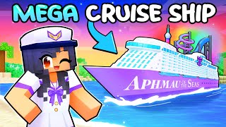 World's BIGGEST CRUISE SHIP in Minecraft! screenshot 3