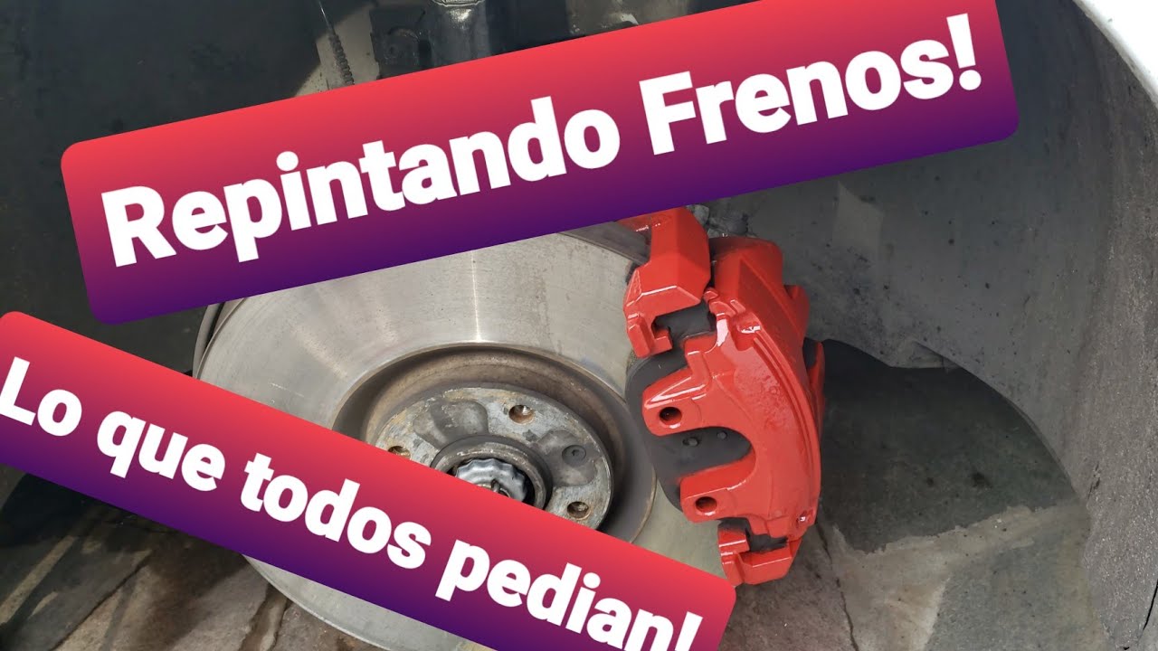 Como pintar los calipers de freno? Peugeot 308 GTI ! YouTube