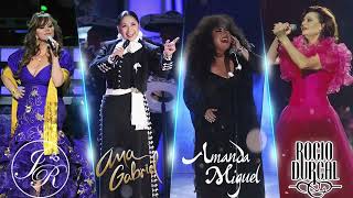 LO MEJOR DE ANA GABRIEL, ROCÍO DÚRCAL, AMANDA MIGUEL Y JENNI RIVERA: SUS CANCIONES MÁS EMBLEMÁTICAS